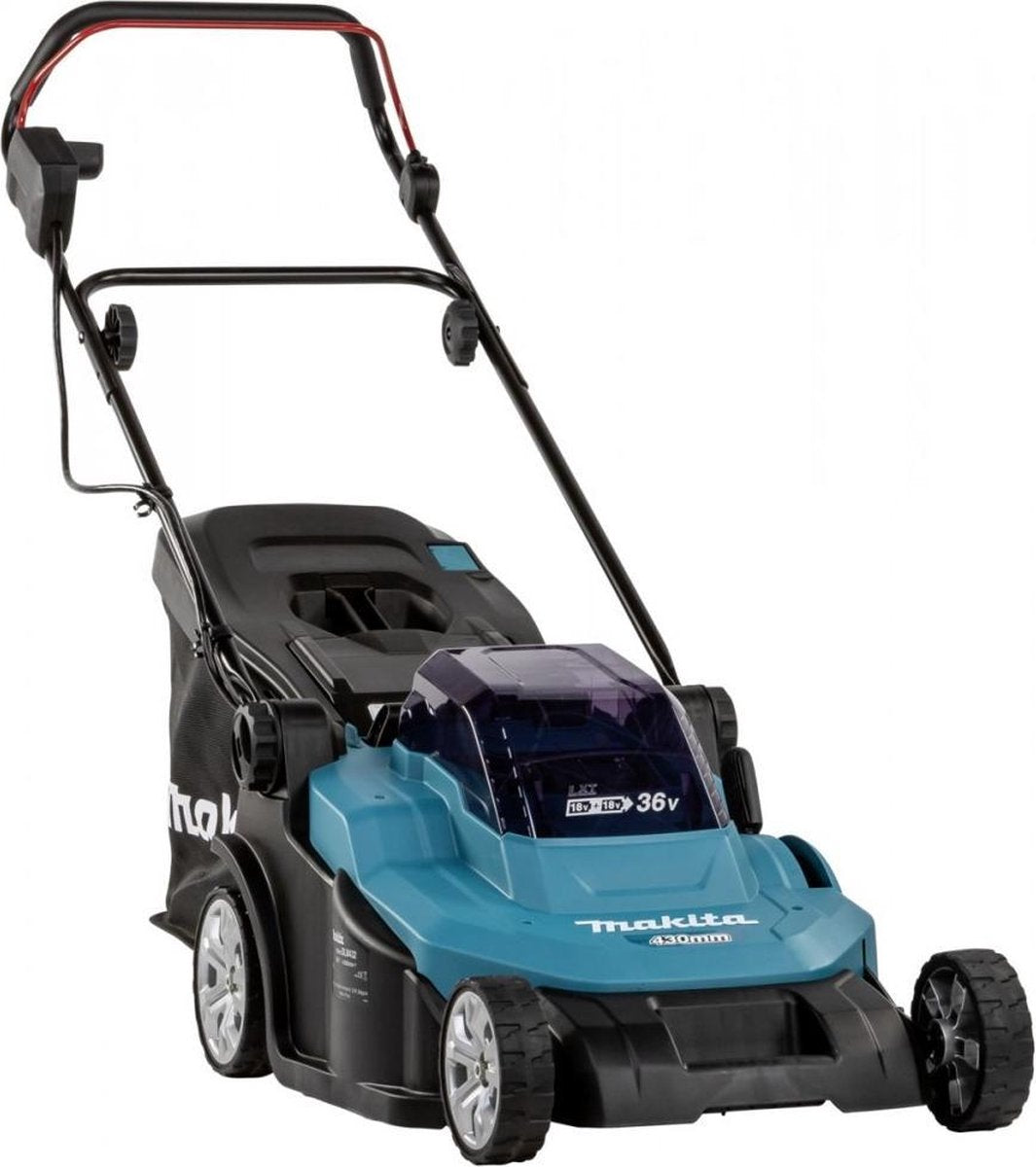 Makita - DLM432PT2 - 2x 18V - Accu - Grasmaaier - Set - 2x 5.0 Ah - Duolader