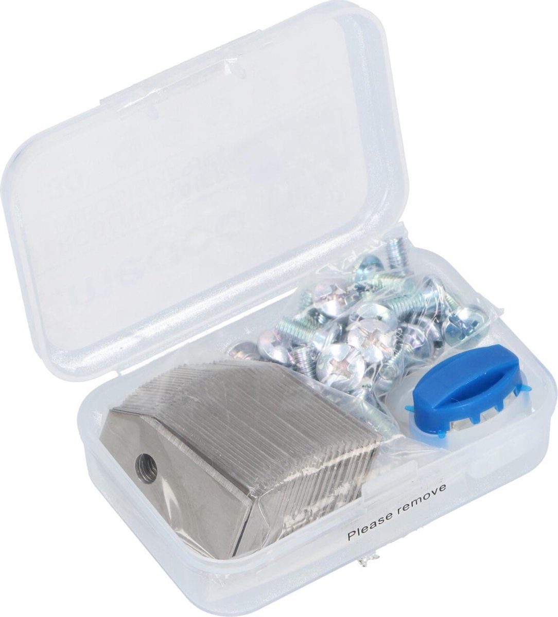 Mesjes Voor Gardena Robotmaaier - Husqvarna Automower - 30st - RVS Coated - Plastic Box + CONNECTOR