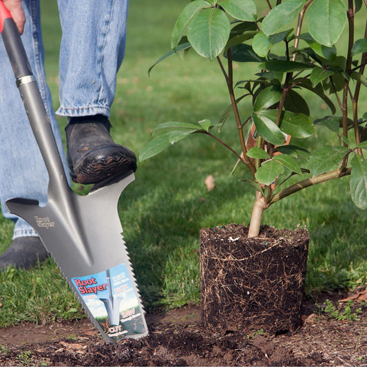 Root Slayer, Tuinschep Met Vlijmscherpe Messen - Tuingereedschap, Tuinschop, Bats, Spade, Schep, Schop,