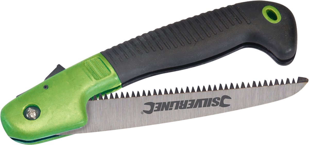 Silverline Inklapbare Tri-Cut Handzaag - Takkenzaag - 180 Mm Zaagblad