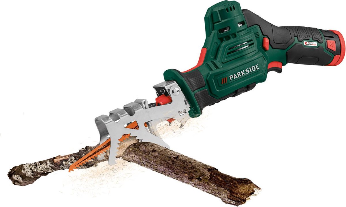 Parkside 12V Accu Takkenzaag Incl Accu En Snellader