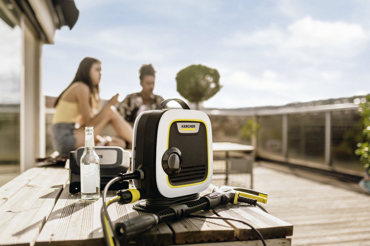 Kärcher K Mini Plus Hogedrukreiniger - 1400W - 360 L/u - Incl. Extra Dunne PremiumFlex Slang
