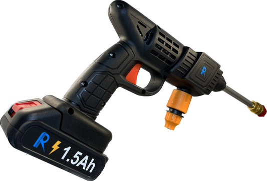Hogedrukreinger Op Accu - Inclusief Opbergkoffer - Foam Gun - Foam Sprayer - Schuimpistool - Schuimsproeier - Hogedruk Pistool - Inclusief Accesoires