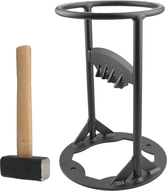  Profeco Houtklover Ø22cm - Houtkliever - Houtsplijter - Incl. Moker 1kg