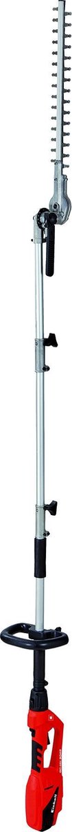  Einhell Telescoop Heggenschaar GC-HH 9048 (900 W - Snijkop Kantelbaar - Metalen Tandwielaandrijving - Telescopische Geleidesteel 50 Cm Verlengbaar - Extra Verstelbare Handgreep - Inclusief Draagriem)