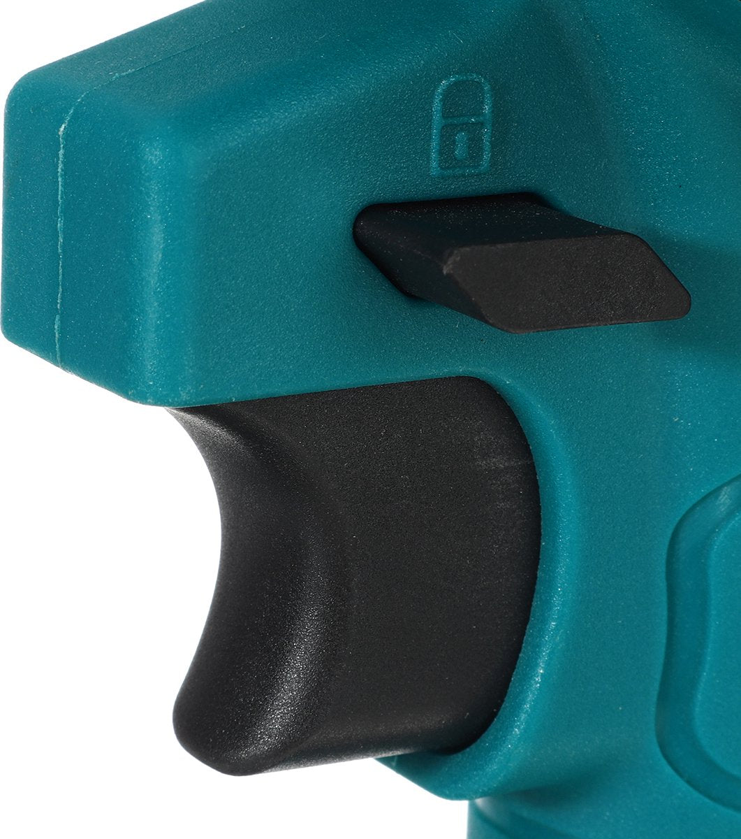 Merkloos Mini Accu Kettingzaag - 4 Inch Elektrische Boomzaag - Handkettingzaag - Met 2 Accu En 1 Oplader - Voor Tuinboom Ranch Bomen Snijden Hout- Blauw