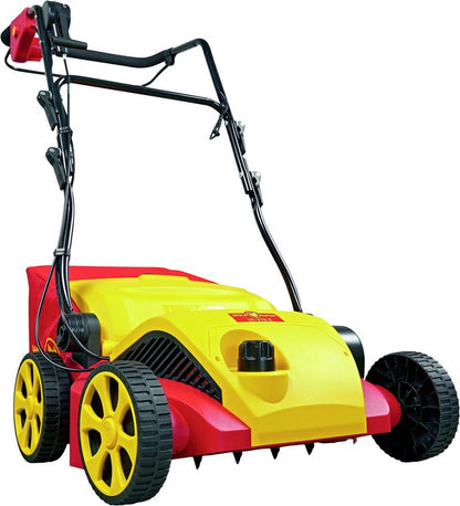  WOLF-Garten Elektrische Verticuteermachine VA 378 E - Werkbreedte 37 Cm - Opvangzak 50 L - 1800 W Motor - Moshark - Verticuteren - Opvangen