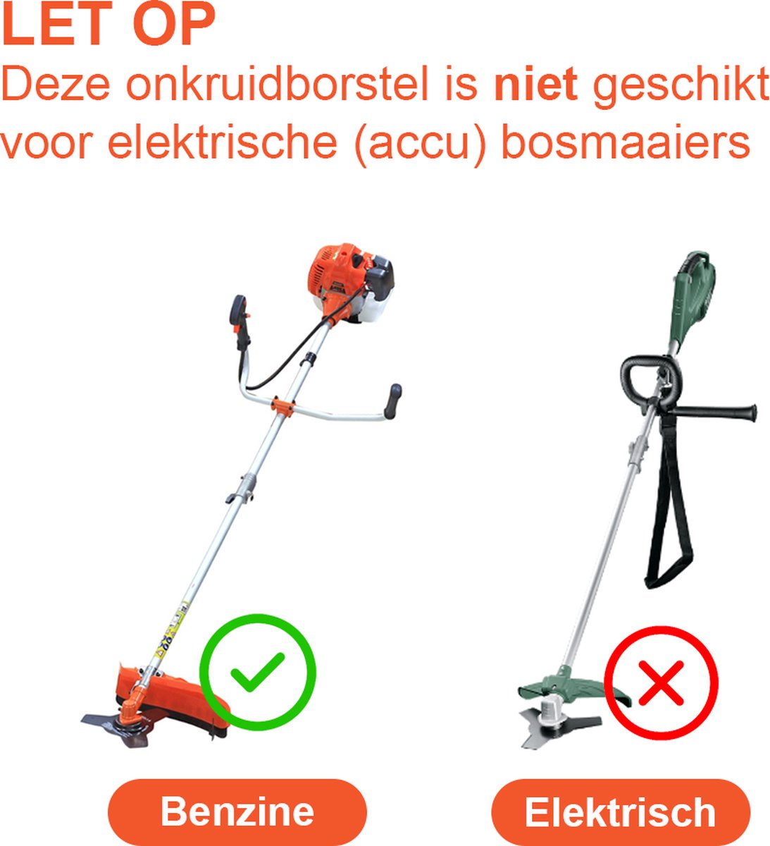  Onkruidborstel Voor Bosmaaier | 150mm /15 Cm Staalborstel Nieuw | Universele Onkruidborstel 150 Mm - Onkruidverwijderaar - Voegenborstel - Grastrimmer
