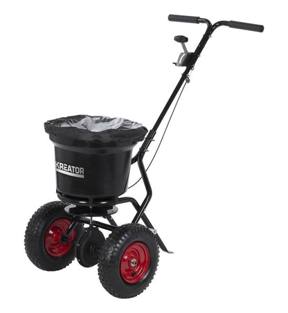  Kreator KRTGR9005 Strooiwagen - 300 Tot 370 Cm Strooibreedte - 23 Liter