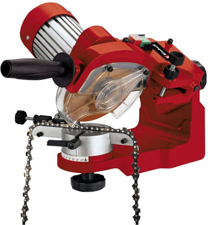  Einhell Kettingslijper GC-CS 235 E (235 W - 3.000 /min - Kettingspanner - Slijpschijf - Verlichting - Draaibare Slijpkop - Dieptebegrenzer) Slijpkop - Dieptebegrenzer)