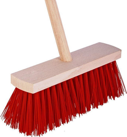  Talen Tools - Bezem - Nylon - 28 Cm - Steel 120 Cm - Compleet