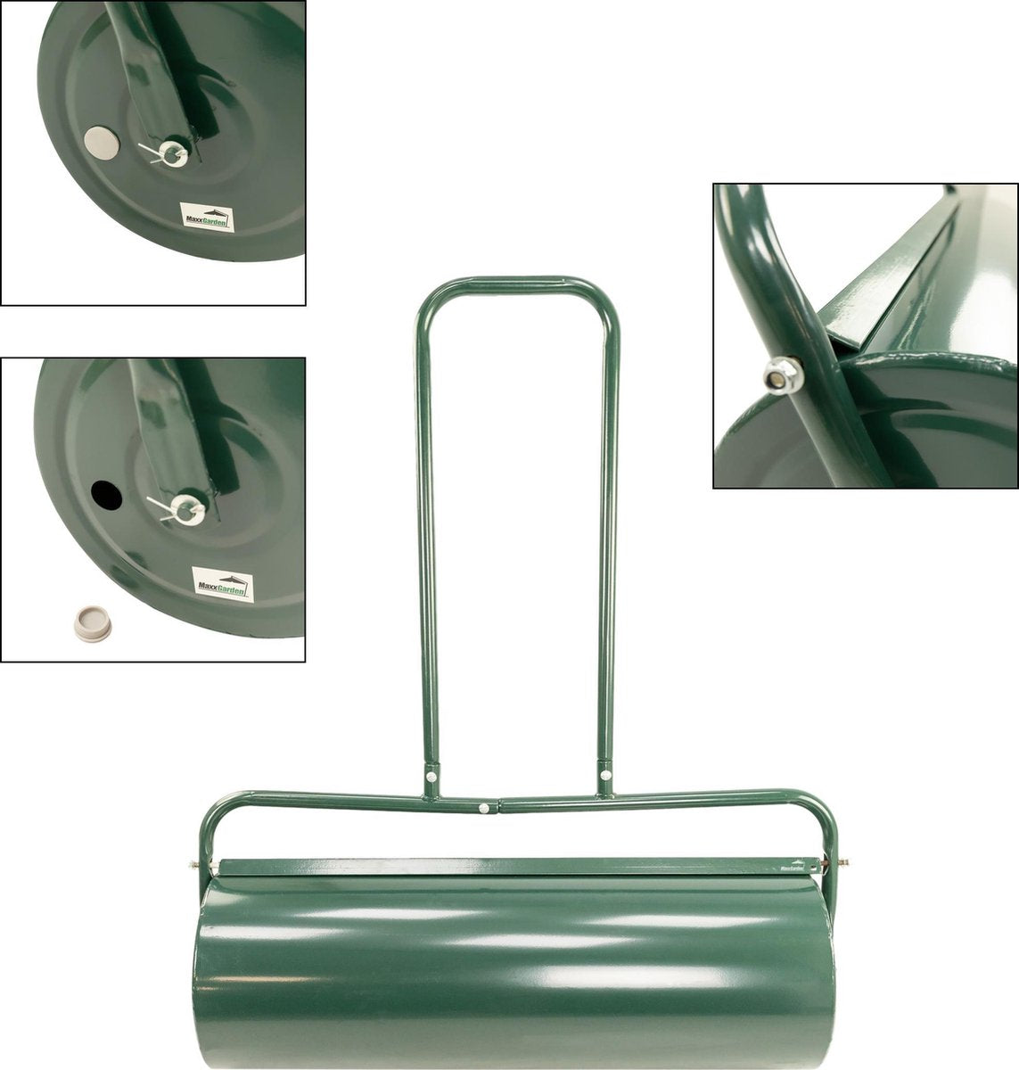 MaxxGarden Tuinwals - Gazonrol - Gazonwals - Graswals - Vulbaar Met Zand Of Water - 90cm
