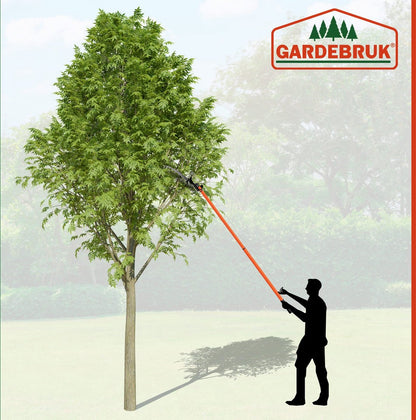  Gardebruk Takkenzaag Telescopisch - 2in1 Zaag &amp; Snoeischaar - Oranje