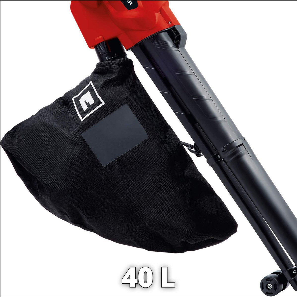  Einhell Elektrische Bladblazer GC-EL 3024 E (blazen, Zuigen &amp; Versnipperen, Zuigbuis Ø75 Mm, Zuigkracht 650 M³/h, Hakselfunctie 10:1, Blaassnelheid 240 Km/h, Opvangzak 40 L)