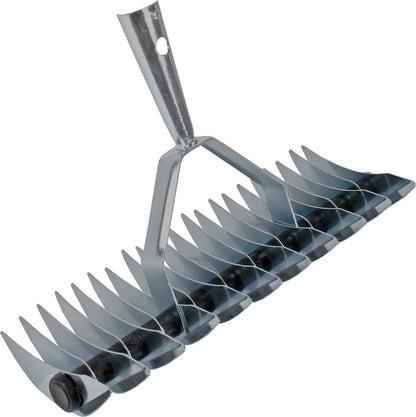  Talen Tools - Verticuteerhark - 34x12 Cm - Zonder Steel
