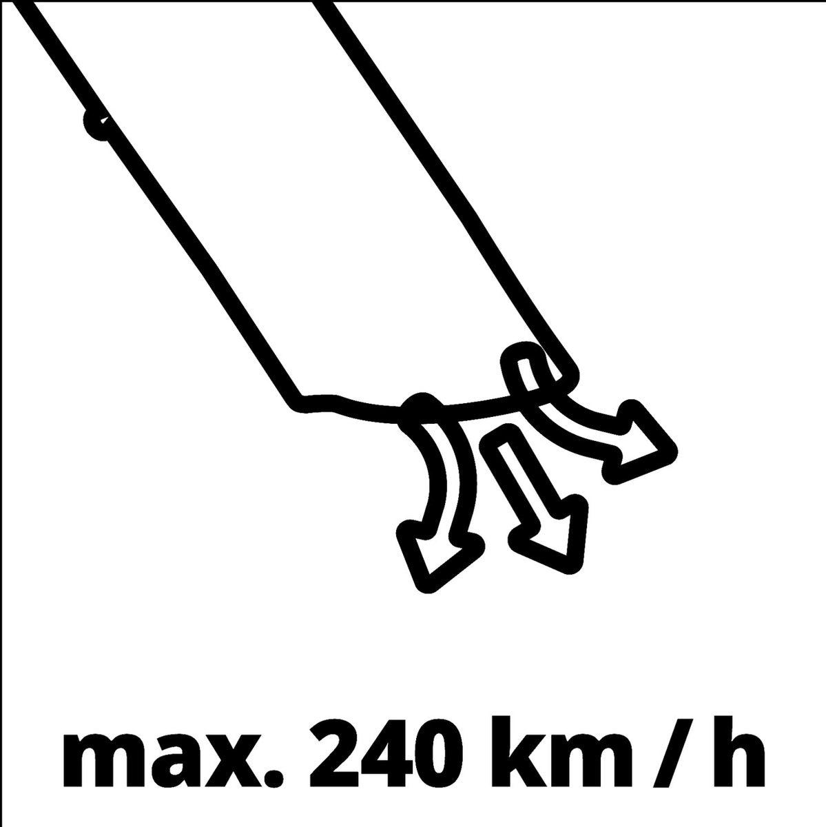  Einhell Elektrische Bladblazer GC-EL 3024 E (blazen, Zuigen &amp; Versnipperen, Zuigbuis Ø75 Mm, Zuigkracht 650 M³/h, Hakselfunctie 10:1, Blaassnelheid 240 Km/h, Opvangzak 40 L)
