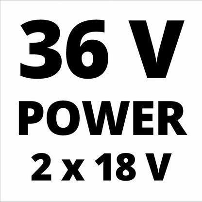  Einhell Accu Grondfrees GE-CR 30 Li-Solo Power X-Change (Li-Ion - 36 V - 30 Cm Werkbreedte - 20 Cm Werkdiepte - Robuuste Hakmessen - 2-punts Veiligheidsschakelaar - Zonder Accu En Lader)