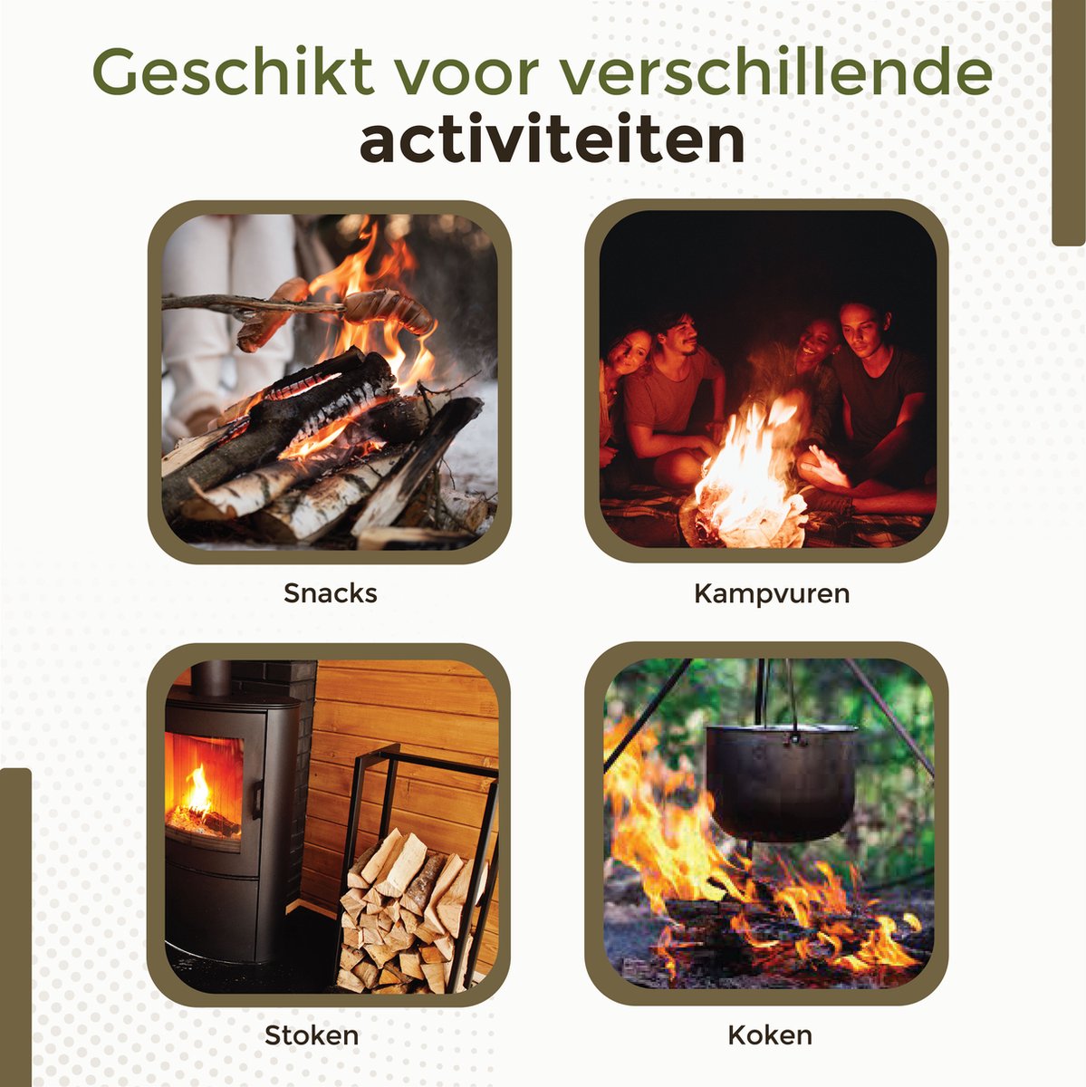  Flowkey® Houtklover XL - Houtsplijter Bijl - Houtkliever Kloofwig Gietijzer - Voor Hout &amp; Aanmaakhout - Inclusief Gratis Bevestigingsset