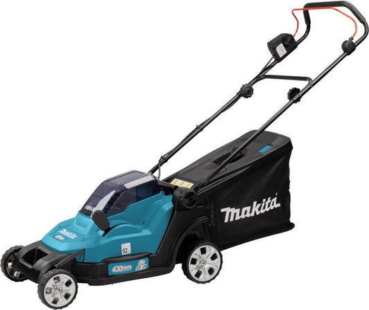  Makita - DLM432PT2 - 2x 18V - Accu - Grasmaaier - Set - 2x 5.0 Ah - Duolader