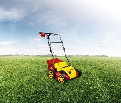  WOLF-Garten Elektrische Verticuteermachine VA 378 E - Werkbreedte 37 Cm - Opvangzak 50 L - 1800 W Motor - Moshark - Verticuteren - Opvangen