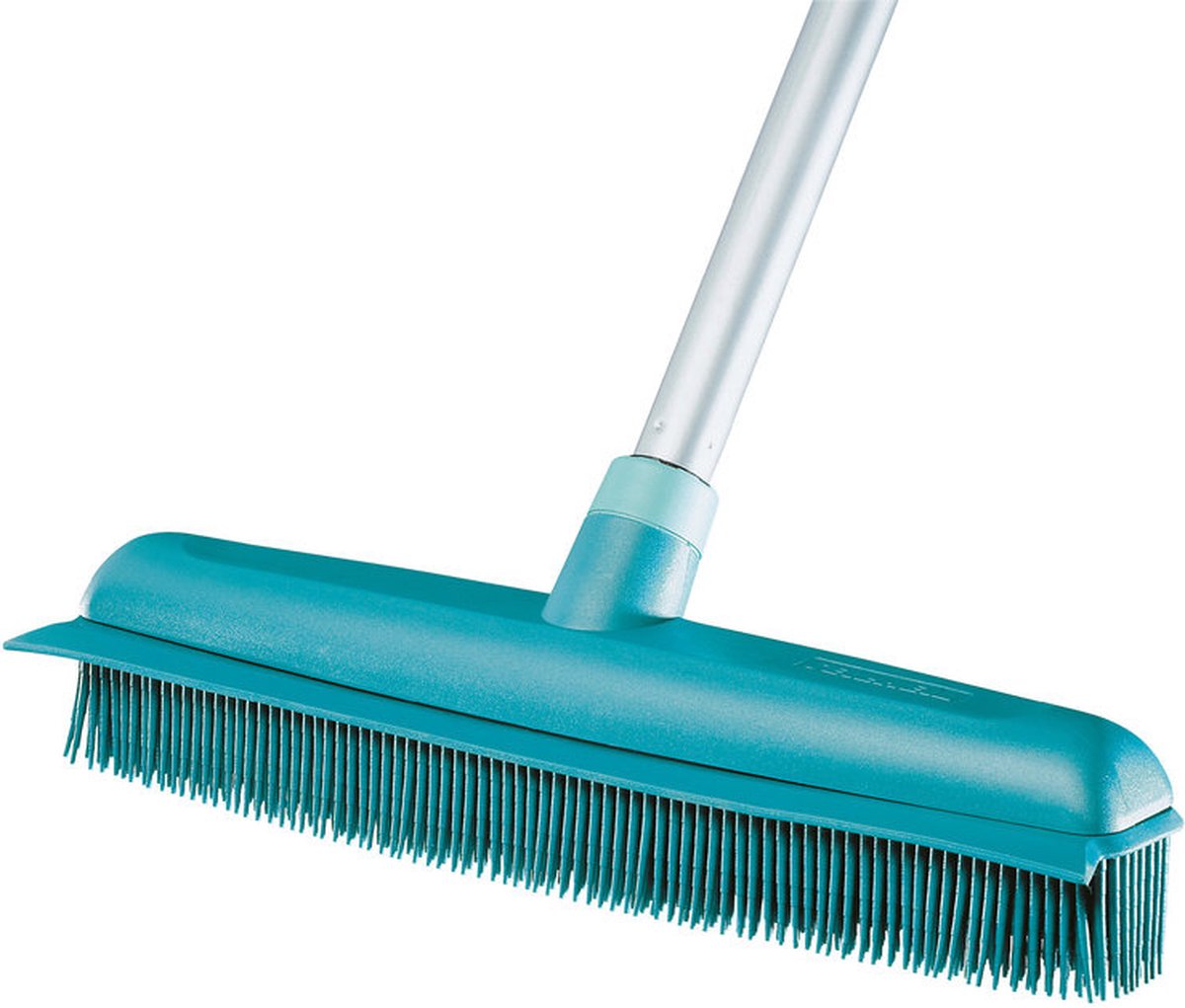  Leifheit Classic Suprabezem - Rubberen Bezem Met Telescoopsteel - 80-140 Cm Steellengte - 35 Cm Veegbreedte