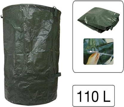 Benson Tuinafval Zak Heavy Duty 110 Liter – 70x45cm | Puinzak | Grote Zak Voor Het Opslaan Van Bladeren Takken En Afval