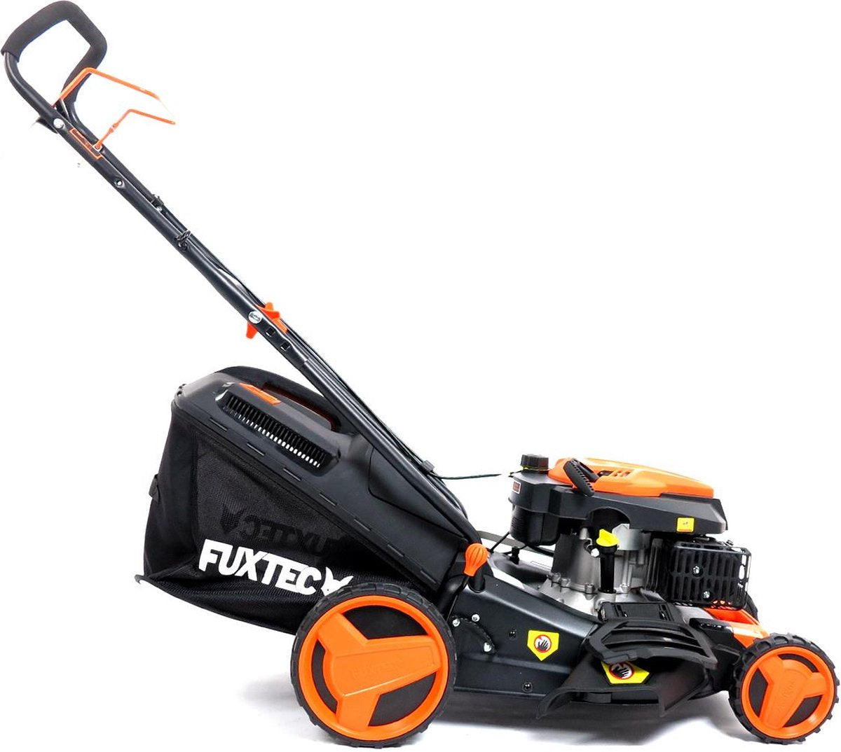 FUXTEC Grasmaaier Benzine - 46cm - Zelfrijdend / Zelftrekkend / Achterwielaandrijving - Mulchfunctie - Opvangbak 50L - FX-RM4646