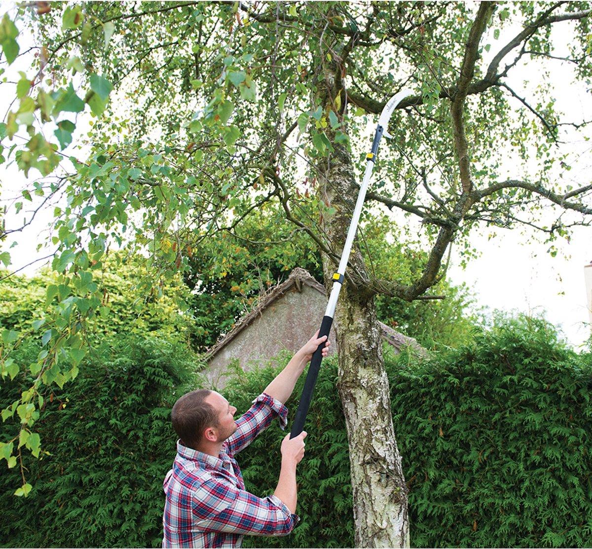  Silverline Telescopische - Snoeizaag 1.5 T/m 2.5 Meter - Zaagblad Lengte 47 Cm
