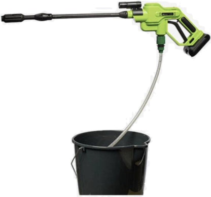 Aqua Hogedrukreiniger Op Accu - Draadloos - Voor Auto, Tuin, Terras En Raam