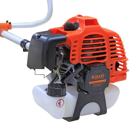  Kibani Kantenmaaier 4-in-1 – Bosmaaier Benzine - 52 Cc / 1.9 Pk 2-takt Motor – Incl. Onkruidborstel ,Maaidraad, Zaagblad 40-tands En Veiligheidsset