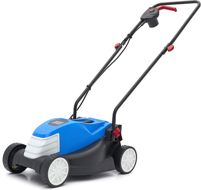 Merkloos 1300W Electrische Grasmaaier / Gazonmaaier 32 Cm Snijhoogtes 25-45-65 Mm 25 Liter Opvangbak
