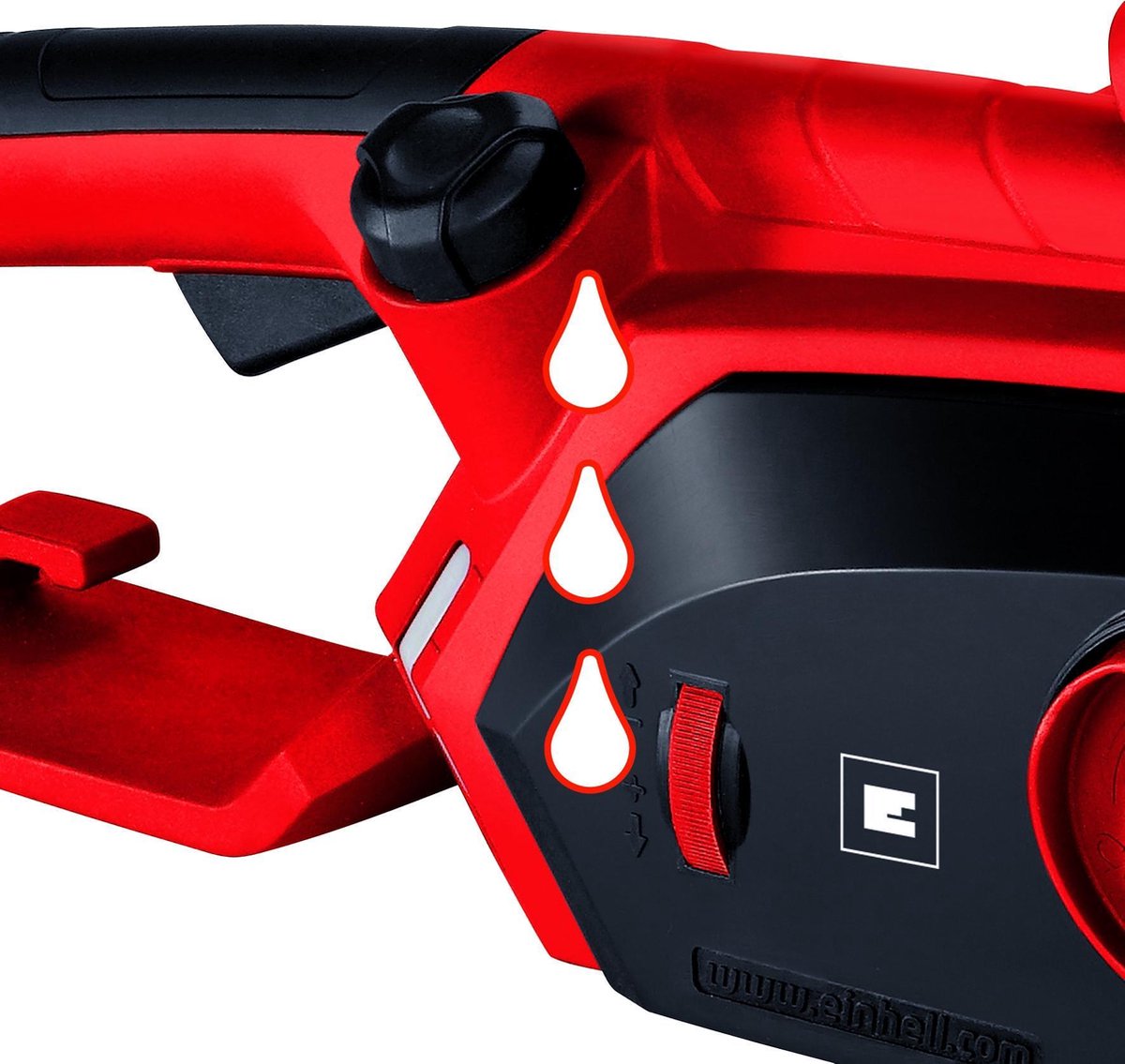  Einhell Elektrische Kettingzaag GH-EC 2040 (2000 Watt - 375 Mm Zaaglengte - Oregon-ketting En Kwaliteitszwaard - Terugslagbescherming En Kettingvangbout)