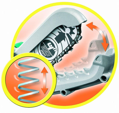 Black & Decker BLACK+DECKER GK1000-QS Alligator Snoeizaag - 550W - 10cm - Gesnoerd