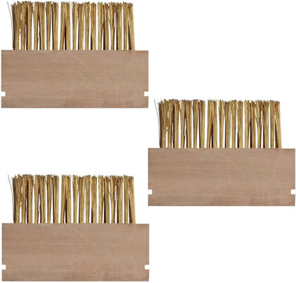  Talen Tools - Onkruidborstel - Voegenborstel - Onkruidverwijderaar - 3 Stuks - Hoogwaardige Kwaliteit