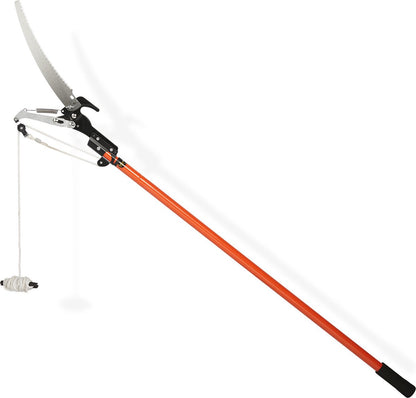  Gardebruk Takkenzaag Telescopisch - 2in1 Zaag &amp; Snoeischaar - Oranje
