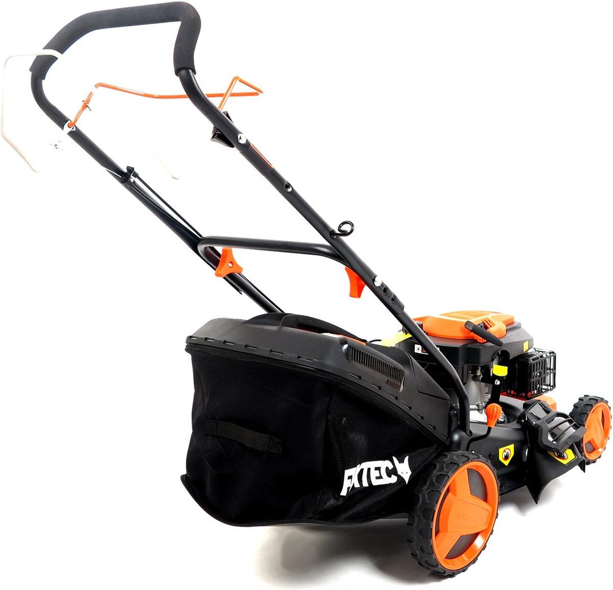  FUXTEC Grasmaaier Benzine - 46cm - Zelfrijdend / Zelftrekkend / Achterwielaandrijving - Mulchfunctie - Opvangbak 50L - FX-RM4646