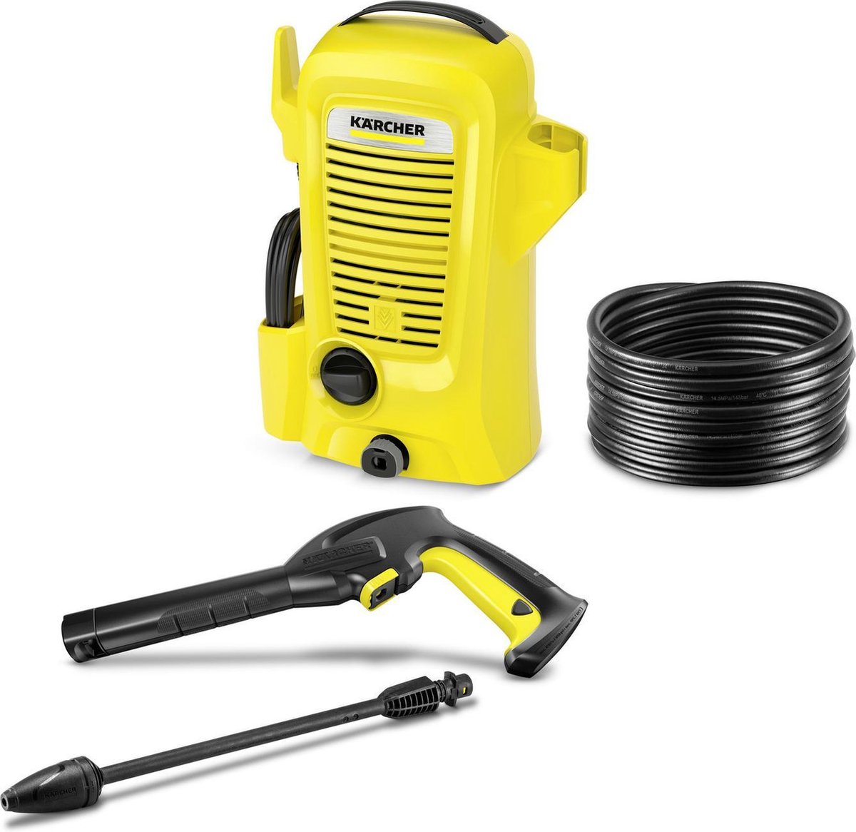  Kärcher K2 Universal Basic Hogedrukreiniger - 1400W - 110 Bar - 20 M²/h - Zonder Terrasreiniger