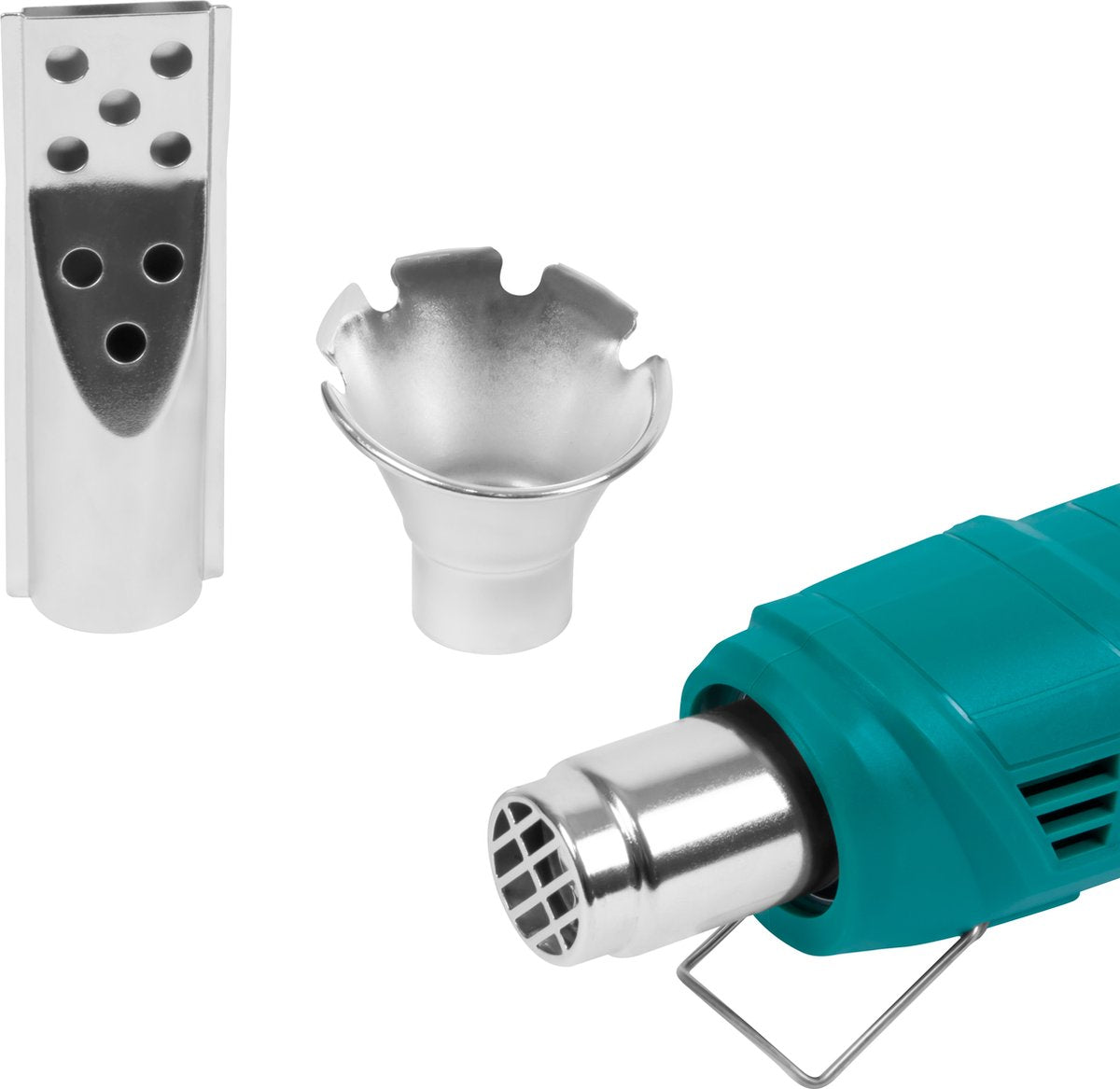  VONROC Elektrische Onkruidbrander - 2000W - Incl. Barbecue Mondstuk