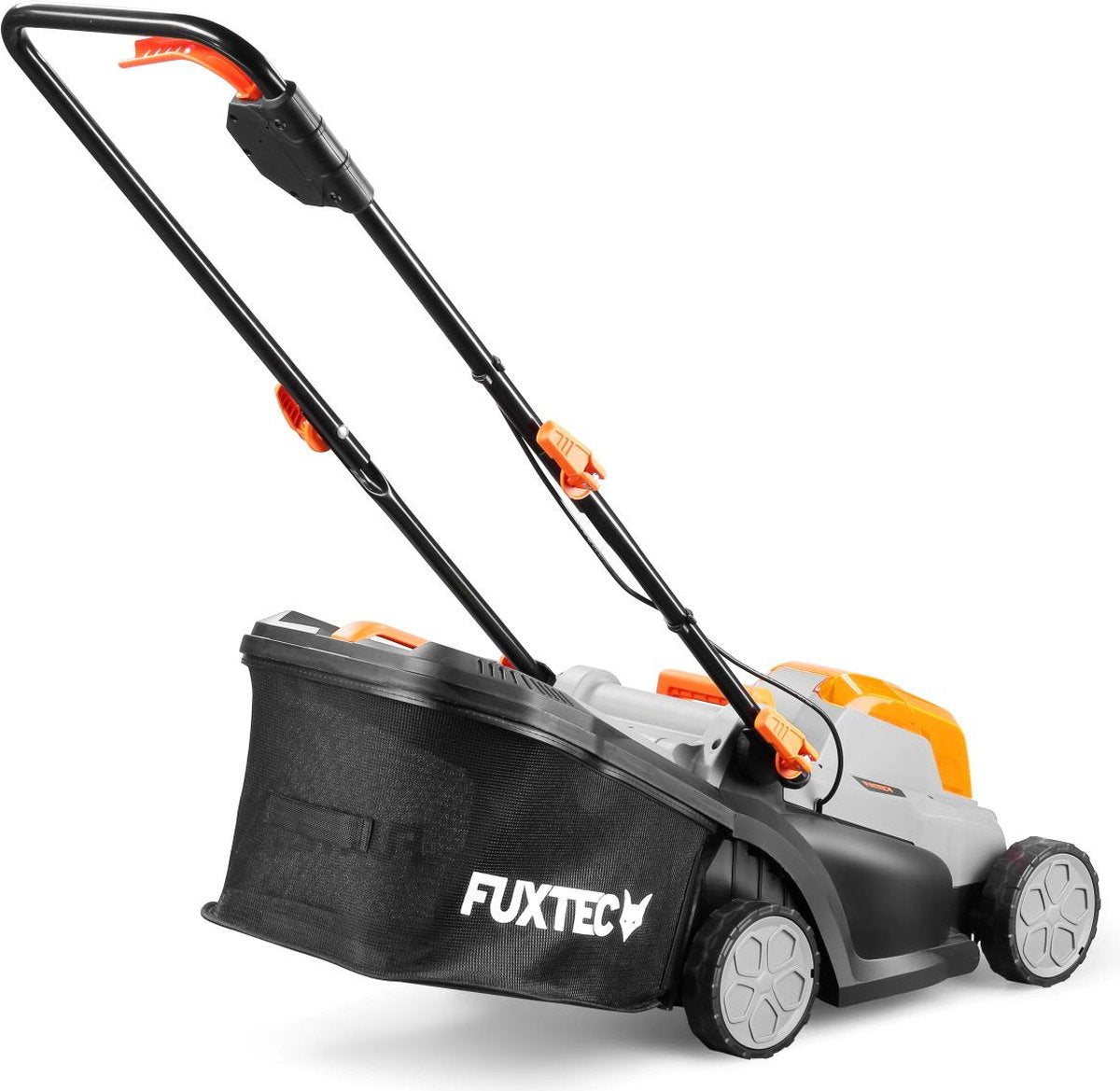  FUXTEC Grasmaaier Accu 40V (2x 20V) - Set Met Batterij (2x 2Ah) En Lader (2.4A Dubbellader)
