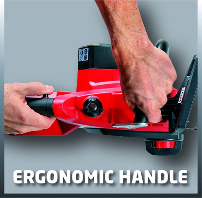  Einhell Accu Kettingzaag GE-LC 18 Li-Solo Power X-Change (Li-Ion, 18 V, 25 Cm Zwaardlengte, 23 Cm Snijlengte, Terugslagbescherming, Kettingvangbout, Zonder Accu En Lader)