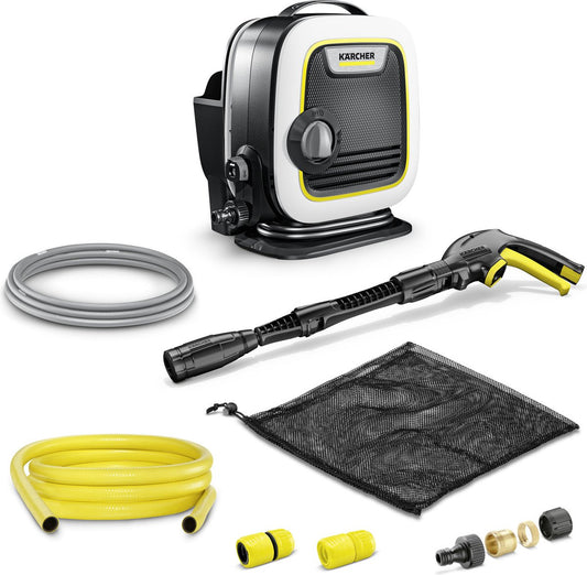  Kärcher K Mini Plus Hogedrukreiniger - 1400W - 360 L/u - Incl. Extra Dunne PremiumFlex Slang