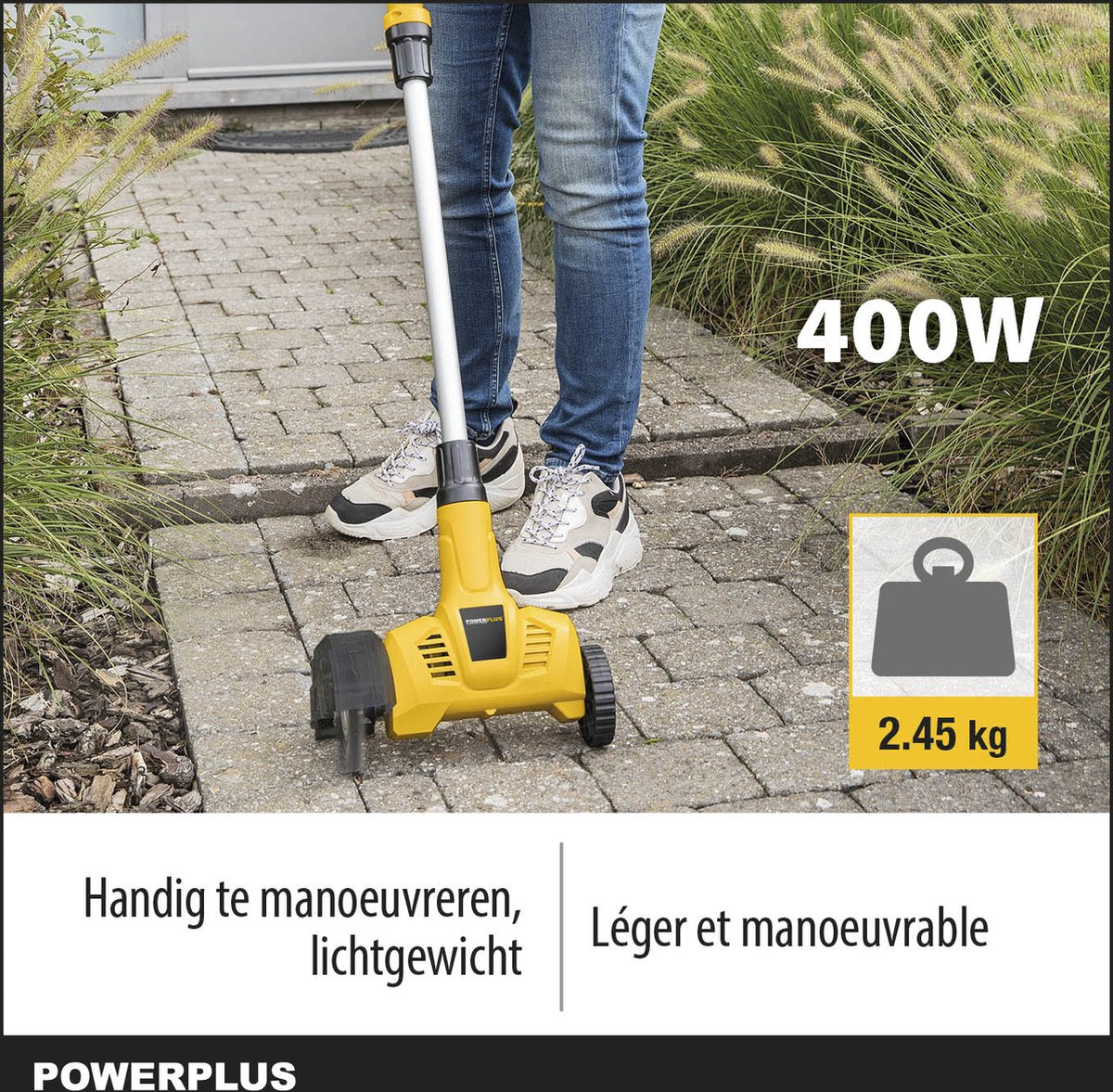  Powerplus POWXG6650 Onkruidkrabber - 110mm - 400w - Molecule