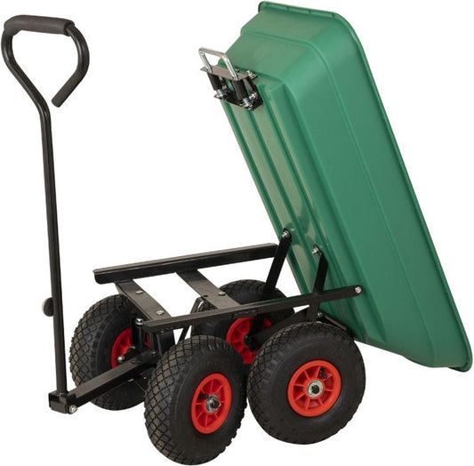 Merkloos Tuinkar / Kiepkar 50 Ltr