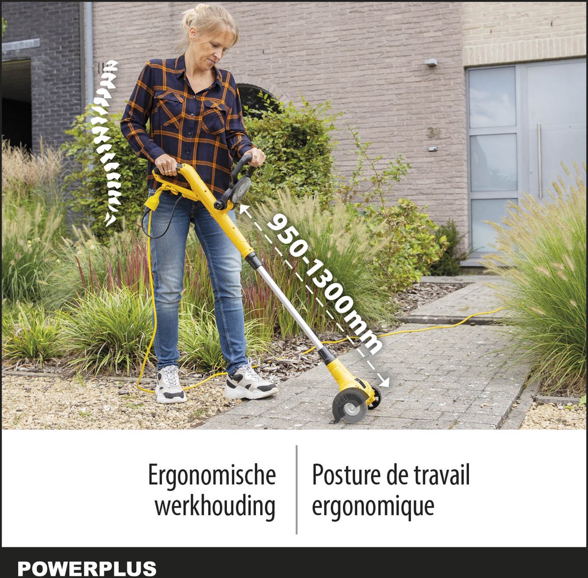  Powerplus POWXG6650 Onkruidkrabber - 110mm - 400w - Molecule