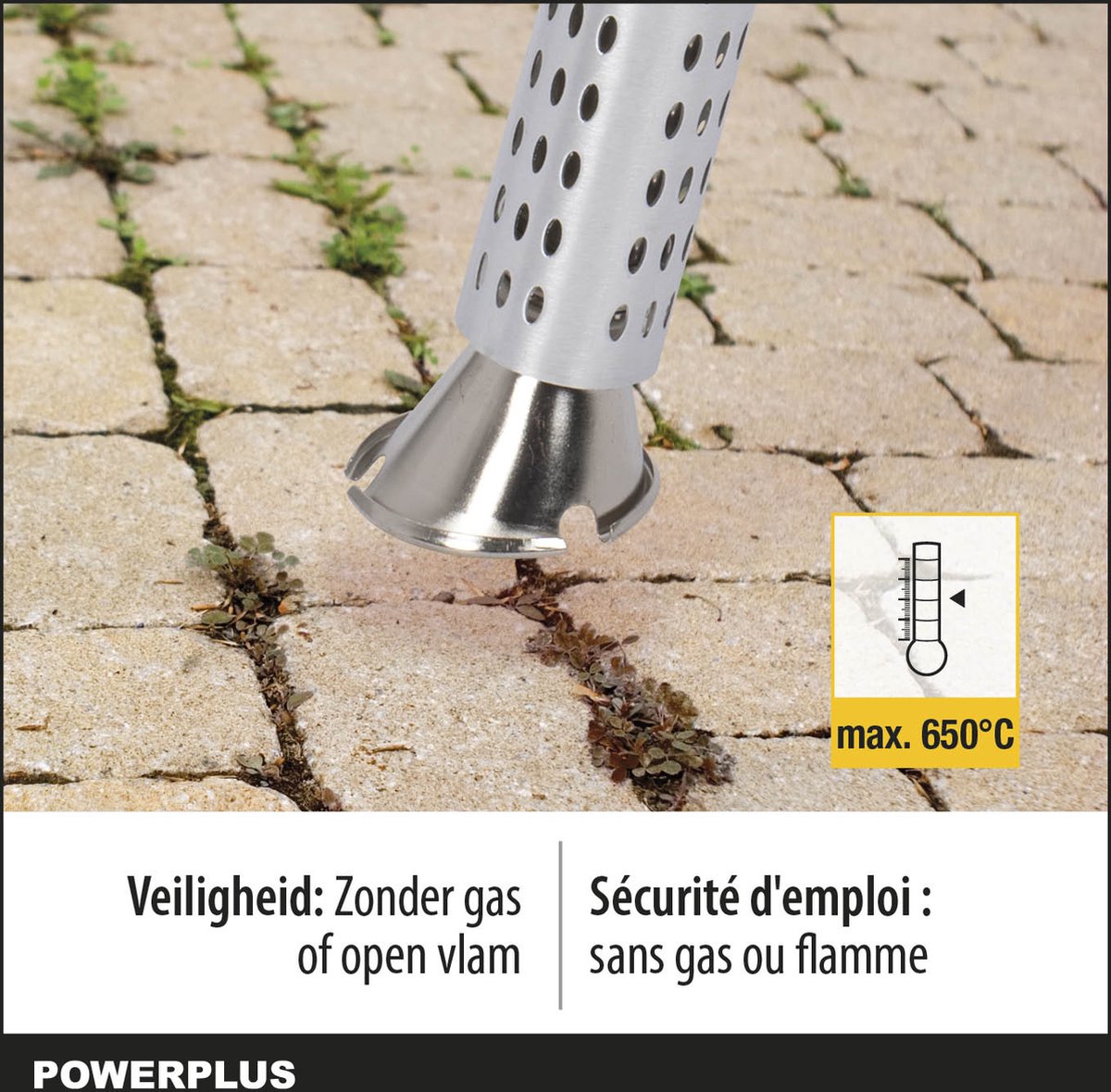  Powerplus POWXG6601 Onkruidbrander - 2000W - Max. 650°C - 500 L/m
