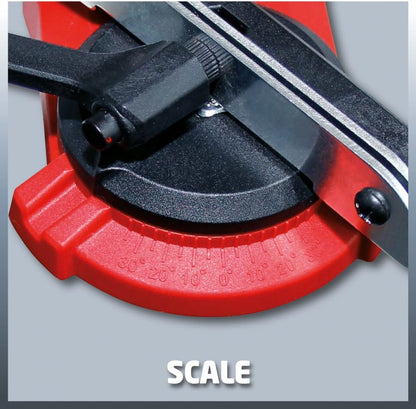  Einhell Kettingslijper GC-CS 85 E (85 W - 5500 /min - Slijphoekverstelling W. Schaal - Kettingspanner - Dieptebegrenzer Incl. Slijpschijf)
