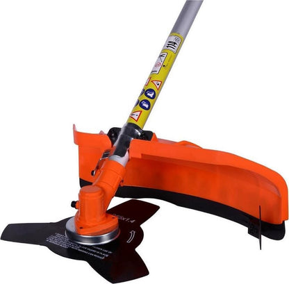 Kibani Kantenmaaier 4-in-1 – Bosmaaier Benzine - 52 Cc / 1.9 Pk 2-takt Motor – Incl. Onkruidborstel ,Maaidraad, Zaagblad 40-tands En Veiligheidsset