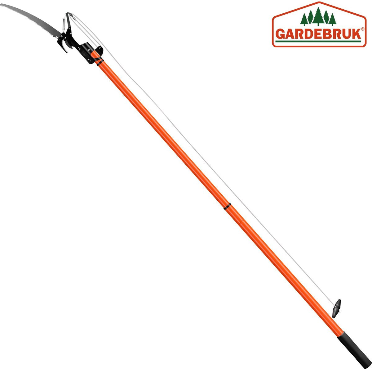  Gardebruk Takkenzaag Telescopisch - 2in1 Zaag &amp; Snoeischaar - Oranje