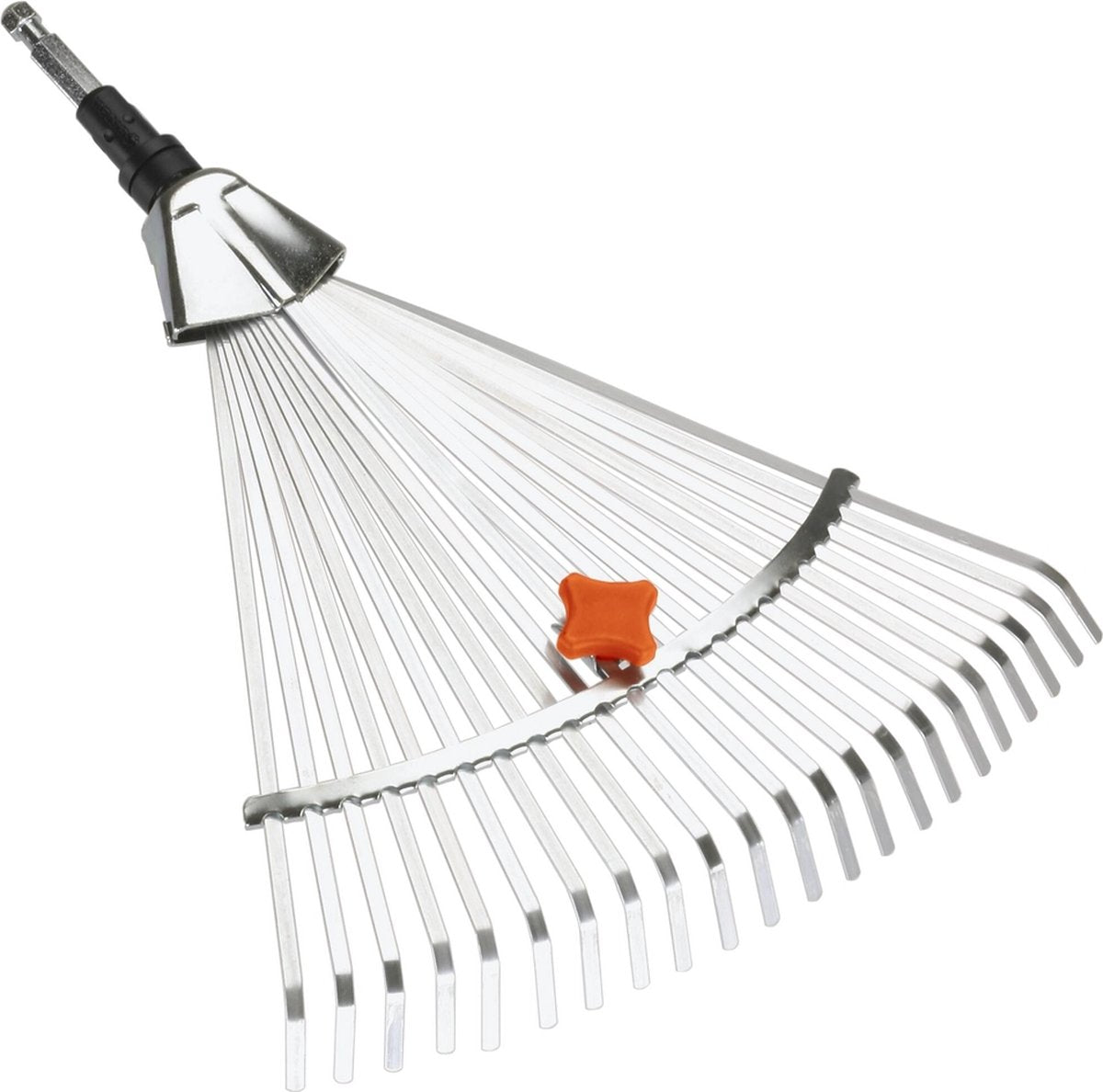  GARDENA Combisysteem Bladhark Hark - Werkbreedte Verstelbaar 30/50 Cm - Aanbevolen Steellengte 130 Cm