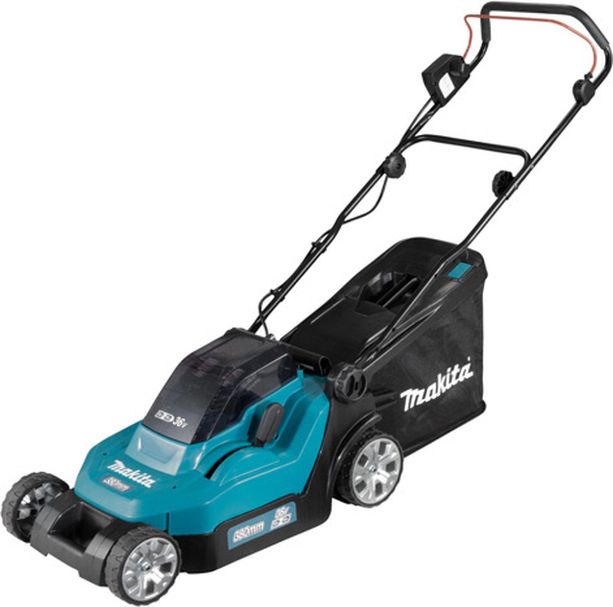  Makita Grasmaaier - DLM382CM2 - 2x18 V - 38 Cm - Incl. 4,0 Ah Accu (2 St) En Duolader